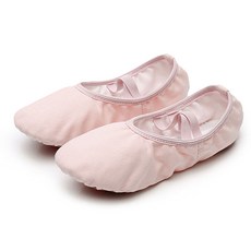라라티나 레미 여성 성인용 학생용 발레 슈즈, 250, 핑크