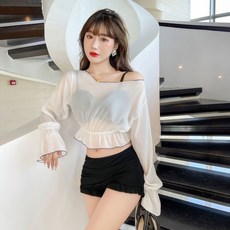 KAKA섹시 비키니 여성 3종 세트 캐주얼 수영복담는다., S(80-90근 권장), 블랙+화이트 커버