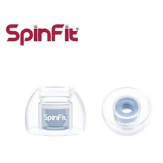 SpinFit OMNI 真無線耳機矽膠耳塞，多尺寸選擇，專利可旋轉設計，雙層核心提供舒適穩固, 1個
