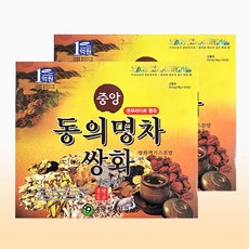중앙 동의명차 50T x 2개 100T 한방차 쌍화차 전통, 50개입, 18g