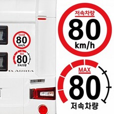 캠핑 카라반 저속차량 안전거리 반사 고휘도 차량스티커 스티커 트레일러, 1개, 1.기본원형