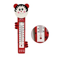 벽걸이 나무 캐릭터 온도계 1p 가정용 사무실mrk92VAv