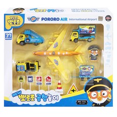미카 뽀로로 공항놀이 세트 비행기 미니카, 단품, 1개