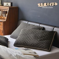 [르헤브] 알러지케어 라텍스폼 팝콘 3D 입체 베개 50x70, 블루그레이, 1개