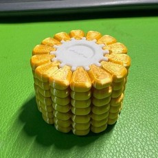 3D打印立體玉米拚圖 俄羅斯方塊益智積木, 1個, 亮金,簡單難度