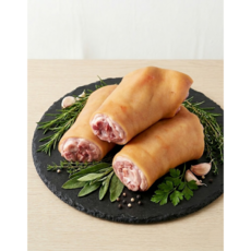 돼지 족발 쫄깃한 통족발 장족 앞다리 1.1kg 업소용 족발, 2개