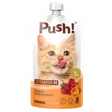 Push! Happy 機能噗滋包 110g 主食肉泥 貓肉泥, 1包