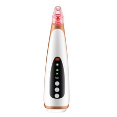 電動吸黑頭毛孔清潔器, 1個, 玫瑰金帶熱敷中文包裝