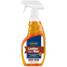 Farnam 레더 이지 폴리싱 클리너 가죽 케어 광택 16온즈, 16 ounces