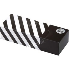 일본 BOS 보스 방취 봉투 S 사이즈 200매입 스트라이프 블랙 기저귀 배변패드 전용