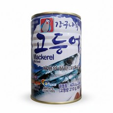 펭귄HC 고등어 통조림 400g x 6캔 / 고등어캔 반찬, 6개