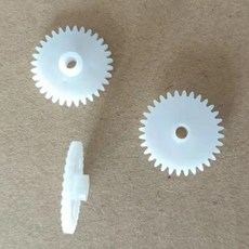 전동기기어 모터기어 (2.4x4x12mm) 1pcs 22T 톱니기어 플라스틱기어 톱니바퀴 cc-tg101