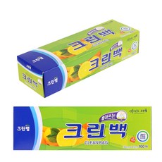 크린랲 크린백 대 30cm x 45cm 100매 10개, 대(L), 100개입