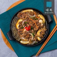 대복 버섯뚝배기불고기 400g x 7팩(소고기의 쫄깃한 감칠맛 달짝지근한 국물), 6개