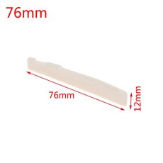 포크 어쿠스틱 기타용 실제 브리지 76MM 72MM 본 74MM X 12M 새들 80MM