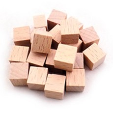 원목 큐브 붙이고 쌓고 창의력 3차원 도형 만들기 완구 아동용완구 어린이완구, 1개