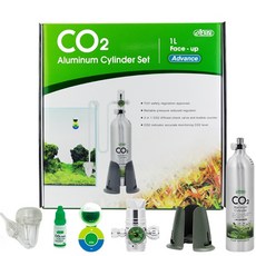 ISTA 伊士達 1L CO2鋁瓶全套組 (進階型) - 水草缸專用, 1個