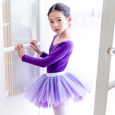 ATB-4740 스커트-보라 발레스커트 아떼르발레