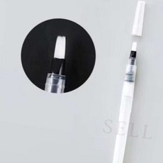 워터브러쉬 붓펜 6mm 평붓