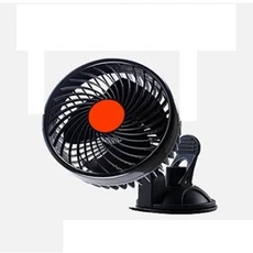 차량용 환풍기 12/24V 단일 헤드 자동 냉각 팬 강풍 전기 미니 쿨러 (SUV, 02 12V