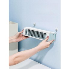 차량용 미니 에어컨 무시동에어컨 냉방기 자동차용 에어콘 차박 차박용 캠핑 트럭, 3000mAh, 충전형 블루