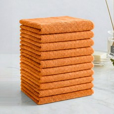 호레카클래식스 도톰한 업소용 다용도 타월 100g 30수 미용타올 사우나 세면 수건, 10개, 샌드베이지