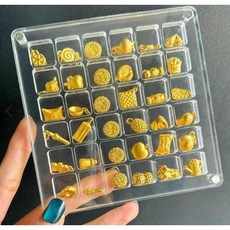 비엠 콩알금 케이스 쥬얼리 악세사리 순금보관함 금테크 아크릴보관함