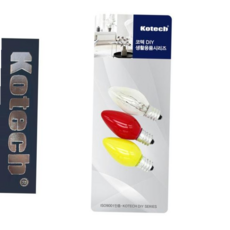 220V 꼬마전구 뿔전구 3P 코텍5181 고추전구, 본상품