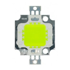 10pcs 10W LED 통합 고전력 LED 구슬 10W 화이트/블루/레드/그린/옐로우/따뜻한 화이트/600mA 12.0V 800-1000LM 24 * 40mil 전자 부품 액세서리 소스, green