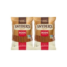 스나이더스 오브 하노버 프레첼 조각 부모 Snyder's of Hanover Pretzel Rods 12 Oz Bag (Pack of 2), 1개, 340g