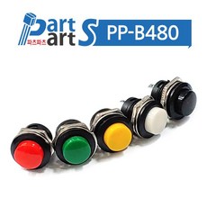 (PP-B480) 16파이 비조광 푸쉬버튼스위치 R13-507, 녹색