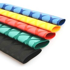 열수축고무 50cm 수축튜브 낚시 골프 당구 손잡이 그립 미끌림 방지, 수축고무35mm 블랙(50cm), 1개