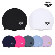 아레나 실리콘수모/수영용품/수영모자/수모 프리미엄 강습용 남성 여성 공용 수모, 스카이블루