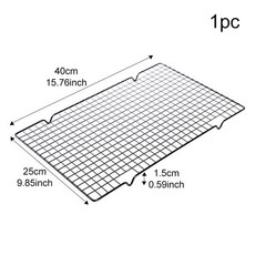 케이크 쿨링 랙 단층 스테인리스 스틸 BBQ 빵 드립 건조 그리드 베이킹 팬 가정용 도구 TMZ, [01] 1pc, 1개