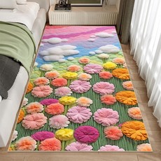 거실카펫 침실 럭셔리 바닥매트 쇼파 의자바닥 러그 미끄럼방지, 60x160cm