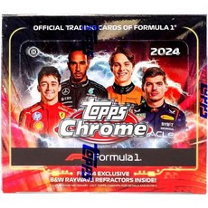 2024 탑스 크롬 포뮬러 1 F1 예선 랩 레이싱 박스16pksbx