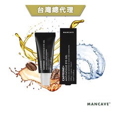 ManCave 咖啡因抗勞眼霜，淡化黑眼圈與眼周疲憊感, 1個, 15ml