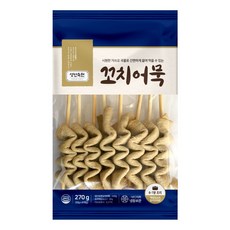 생선숙편 꼬치어묵+소스 포함, 4개, 270g