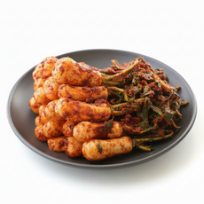 (한가네 전라도 김치) 국산 100% 총각김치 알타리무 김치, 2kg, 1개