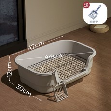 狗廁所 小中型大型犬專用 防踩屎 狗屎尿盆 寵物用品, 邁洛灰, 1個