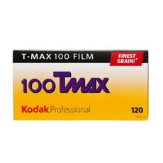 Kodak 柯達 TMAX 100 TMAX 120 底片 黑白專業軟片, 1個, 單卷無紙盒