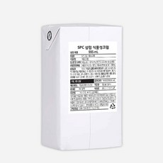 SPC 삼립 식물성 휘핑크림 995ml (가당)