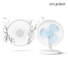 애니클리어 휴대 탁상용 충전식 USB 빅팬스탠드 선풍기 15.24cm, PDB-BFS10, Pink