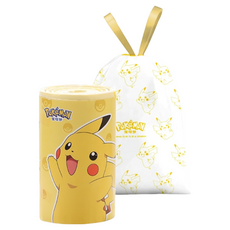 StarR 피카츄 조임끈 쓰레기 봉투 100매입, 1개, 80L