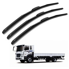 현대 메가트럭 와이드캡 VC 하이브리드 와이퍼 3P세트