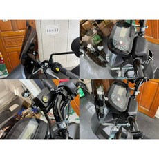 螞蟻 擋風鏡 擋風板 擾流, 1個, 4MICA風鏡組(茶鏡片及支架螺絲包組)