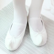 유아/주니어/성인 한국무용 가죽 코슈즈 한국무용슈즈, 225