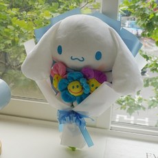 학예회 인형꽃다발 연주회 발표회 졸업식꽃다발 입학식 조화꽃다발 꽃인형, L-쿠로미, 1개