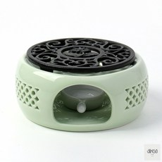 직코몰 도자기 티워머(민트+블랙) 유리티워머