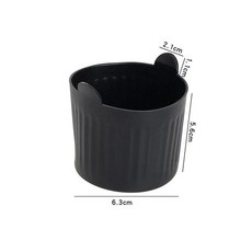 워머 내열성 교체 실리콘 볼 제모 교반 스틱 팬 미용, 01 Black, 1개